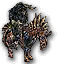 Miniature Necrid Horseman