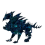 Miniature Shard Wolf
