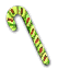 Rainbow Candy Cane